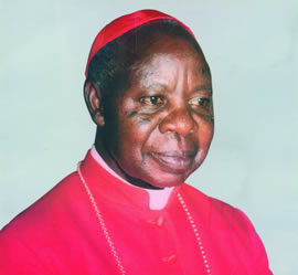 H.E Emmanuel Card.  Wamala